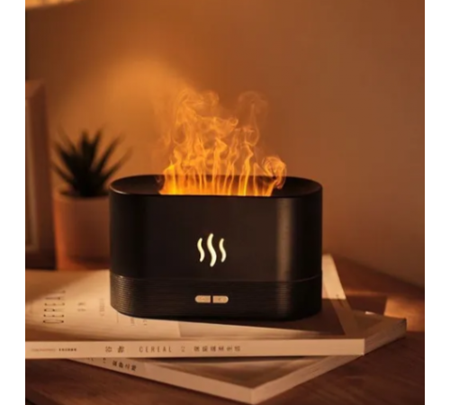 Зволожувач повітря з підсвічуванням / Зволожувач повітря Камін AROMA DIFFUSER 528 (60)