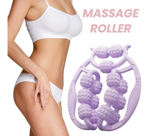 Масажер-ролик для м'язів, 15 коліс, ролик для м'язів, для глибокого масажу тканин LOSSO 526 (50)