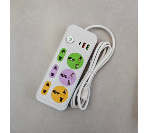 Удлинитель сетевой- развитвитель    B133PD  (100)