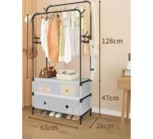 Вешалка для одежды напольная 63*128*48*28  см   1064 (14)