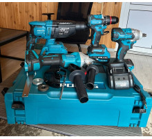 ШУРУПОВЕРТ 4 В 1 БОЛГАРКА ПЕРФОРАТОР ГАЙКОВЕРТ 48V 1616 2 АКБ (2_)