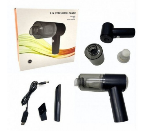 Автомобільний портативний бездротовий пилосос 2 in1 Vacuum cleaner (100) (40)(60) (80)