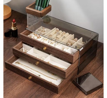 Шкатулка для хранения ювелирных украшений  Под ДЕРЕВО XL-1644 (30)