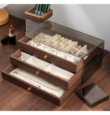 Шкатулка для хранения ювелирных украшений  Под ДЕРЕВО XL-1644 (30)