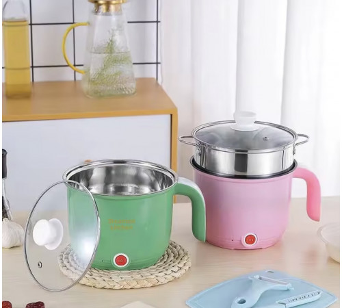 Каструля ЕЛЕКТРИЧНА - ємністю 1,5 л багатофункціональна ПАРОВАРКА LY-1076 (36)