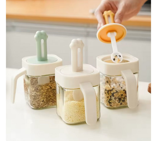 Баночка для приправ, 3 шт., побутовий Spice Tin 103 (15)