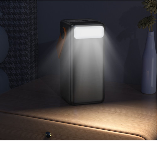 Зовнішній акумулятор BOROFONE BJ66B Magnifico 22.5W+PD20W fully compatible power bank (60000mAh) Black (6941991115165)