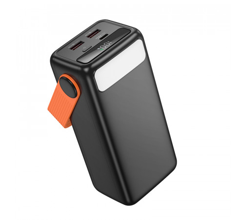 Зовнішній акумулятор BOROFONE BJ66 Magnifico 22.5W+PD20W fully compatible power bank (40000mAh) Black (6941991115141)