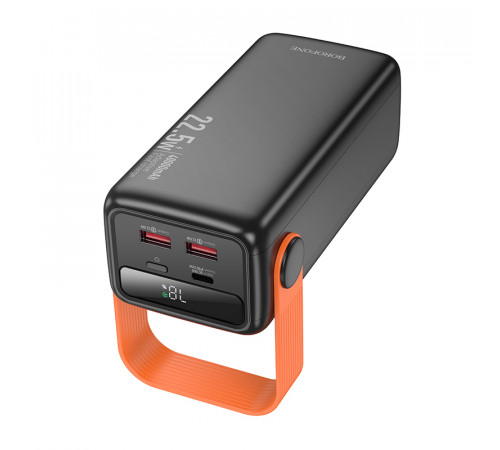 Зовнішній акумулятор BOROFONE BJ66 Magnifico 22.5W+PD20W fully compatible power bank (40000mAh) Black (6941991115141)