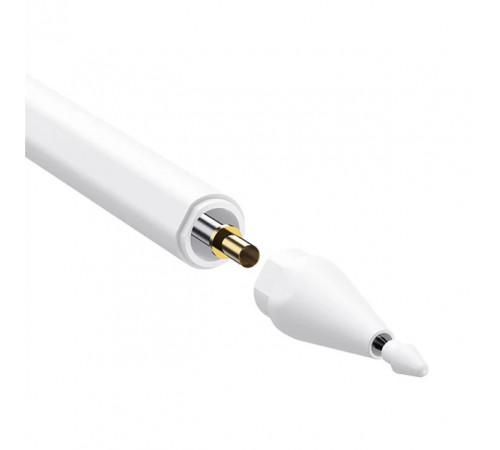 Стилус Baseus Smooth Writing 2 Stylus with LED Indicators Wireless Version Moon White (USB-C Cable and Active Pen Tip Included) (P80015802213-03)