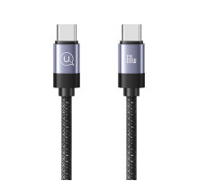Кабель Usams US-SJ704 60W Magnetic Data Cable Type-C To Type-C-Rui Series 1m tarnish (SJ704USB01)