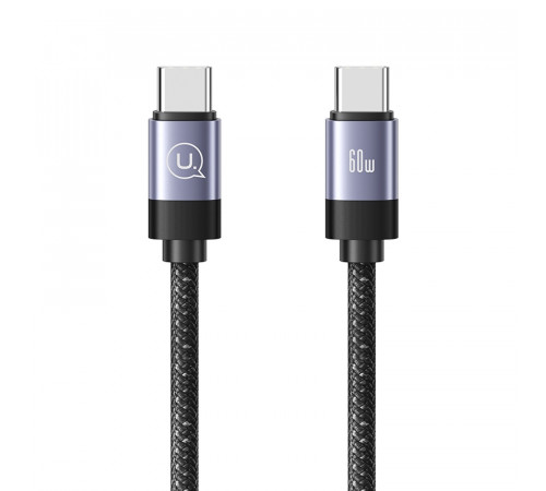 Кабель Usams US-SJ704 60W Magnetic Data Cable Type-C To Type-C-Rui Series 1m tarnish (SJ704USB01)
