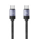 Кабель Usams US-SJ704 60W Magnetic Data Cable Type-C To Type-C-Rui Series 1m tarnish (SJ704USB01)