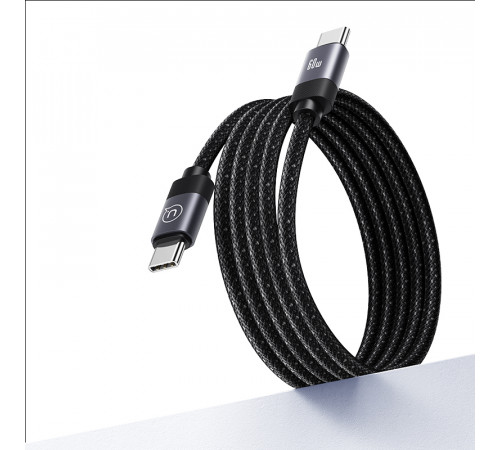 Кабель Usams US-SJ704 60W Magnetic Data Cable Type-C To Type-C-Rui Series 1m tarnish (SJ704USB01)