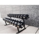Гантельный ряд 12 кг - 50 кг RN-Sport (Крашенный)