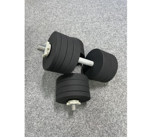 Гантели разборные стальные Rn-Sport 2 шт по 32 кг окрашенные