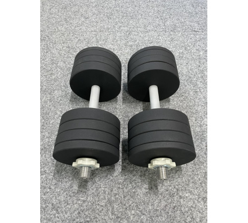 Гантели разборные стальные Rn-Sport 2 шт по 32 кг окрашенные