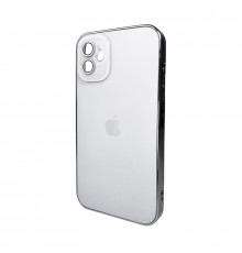 Чехол для смартфона AG Glass Sapphire Frame MagSafe Logo для Apple iPhone 12 White (AGSappiFRP12White)