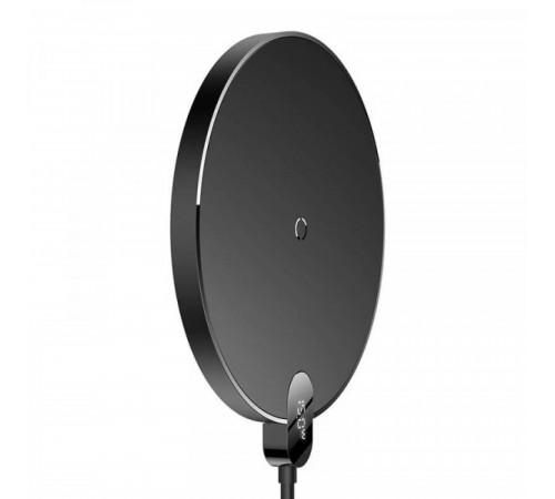 Бездротовий зарядний пристрій Baseus Digital LED Display Gen 2 Wireless Charger 15W Black (CCED000001)