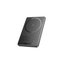 Зовнішній акумулятор HOCO Q26 Joy PD20W magnetic fast charging power bank(5000mAh) metal gray (6942007624039)