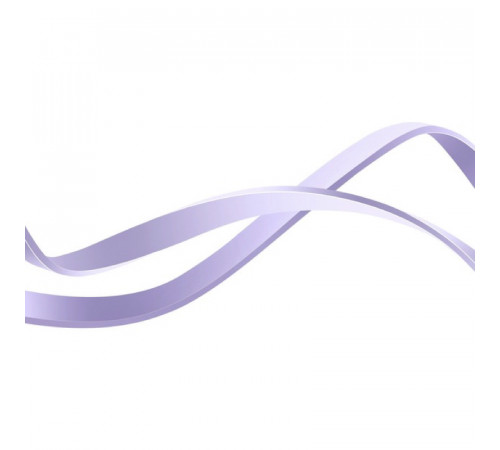 Кабель Baseus Bright Mirror 2 Series Retractable 3-in-1 Fast Charging  Data Cable USB to M+L+C 66W 1.1m Purple (CAMJ010105)