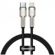 Кабель Baseus Cafule Series Metal Data Cable Type-C to iP PD 20W 0.25m Black (CATLJK-01)