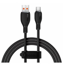 Кабель Baseus Pudding Series Fast Charging Cable USB to Type-C 100W 1.2m Cluster Black (P10355703111-00)