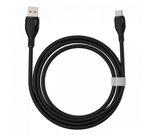 Кабель Baseus Pudding Series Fast Charging Cable USB to Type-C 100W 1.2m Cluster Black (P10355703111-00)