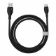 Кабель Baseus Pudding Series Fast Charging Cable USB to Type-C 100W 1.2m Cluster Black (P10355703111-00)