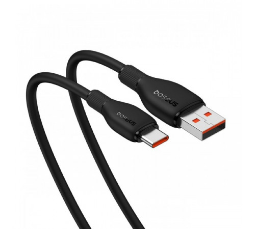 Кабель Baseus Pudding Series Fast Charging Cable USB to Type-C 100W 1.2m Cluster Black (P10355703111-00)