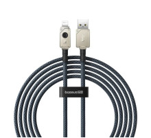 Кабель Baseus Unbreakable Series Fast Charging Data Cable USB to iP 2.4A 2m Stellar White (P10355802221-01)