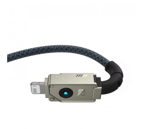 Кабель Baseus Unbreakable Series Fast Charging Data Cable USB to iP 2.4A 2m Stellar White (P10355802221-01)