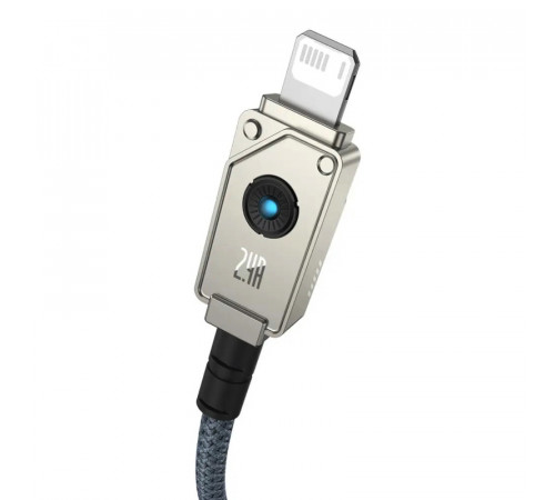 Кабель Baseus Unbreakable Series Fast Charging Data Cable USB to iP 2.4A 2m Stellar White (P10355802221-01)