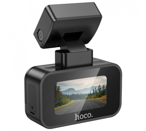 Відеореєстратор HOCO DV10 mini screen dashcam Black (6942007638630)
