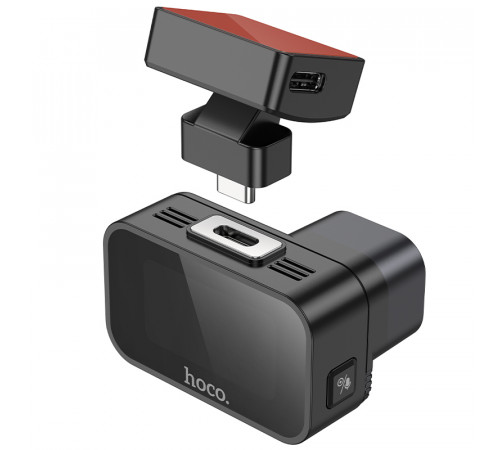 Відеореєстратор HOCO DV10 mini screen dashcam Black (6942007638630)