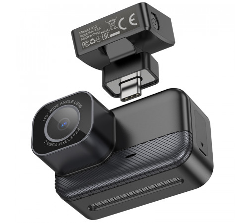 Відеореєстратор HOCO DV10 mini screen dashcam Black (6942007638630)