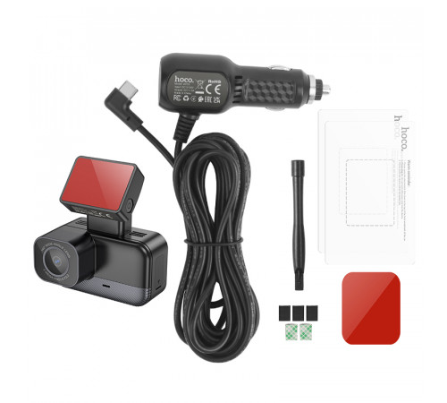 Відеореєстратор HOCO DV10 mini screen dashcam Black (6942007638630)
