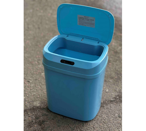 Мусорная корзина с Умным Датчиком  Мусорное складное ведро 8л с сенсорной крышкой LY-478  (18)