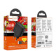 Мережевий зарядний пристрій з кабелем HOCO CS63A Bright PD65W(1A1C) charger set (C to C)(EU) Black (6942007638487)