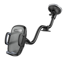 Автотримач для телефона BOROFONE BH54 Racer windshield car holder Black (6931474752895)