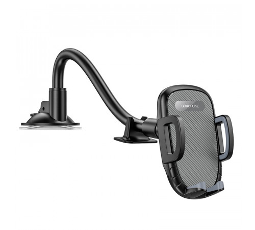 Автотримач для телефона BOROFONE BH54 Racer windshield car holder Black (6931474752895)