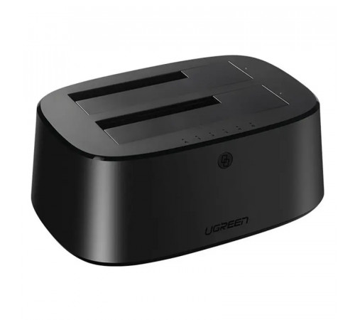 Док-станція UGREEN CM198 USB 3.0 to SATA Dual-Bay Hard Drive Duplicator/Cloner EU (UGR-50857) (UGR-50857)