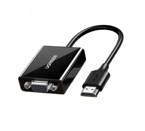 Перехідник UGREEN CM611 HDMI to VGA Adapter(UGR-90813) (UGR-90813)