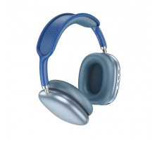 Бездротові накладні навушники BOROFONE BO22 Elegant BT headphones Blue (6941991101700)