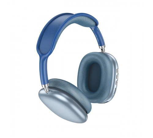 Бездротові накладні навушники BOROFONE BO22 Elegant BT headphones Blue (6941991101700)