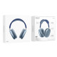 Бездротові накладні навушники BOROFONE BO22 Elegant BT headphones Blue (6941991101700)
