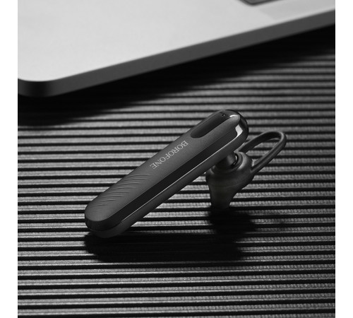 Bluetooth гарнітура BOROFONE BC20 Smart business wireless headset Black (6931474700759)