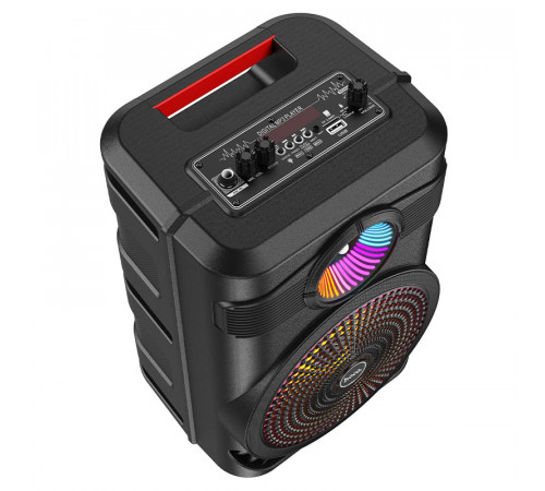 Портативна колонка HOCO BS46 Mature outdoor BT speaker, 10W, Black (6931474754080)