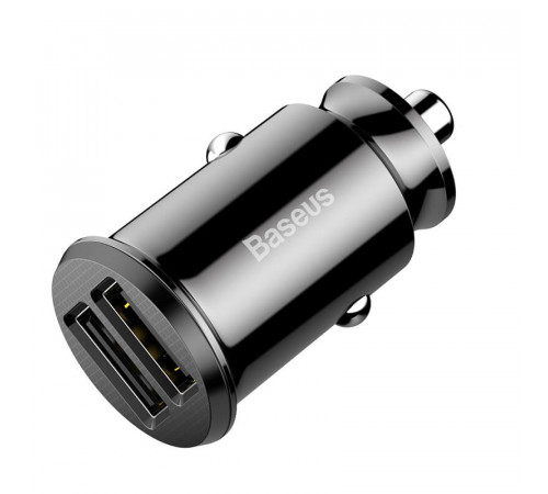 Автомобільний зарядний пристрій Baseus Grain Car Charger 3.1A Black (CCALL-ML01)