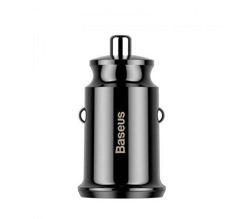 Автомобільний зарядний пристрій Baseus Grain Car Charger 3.1A Black (CCALL-ML01)